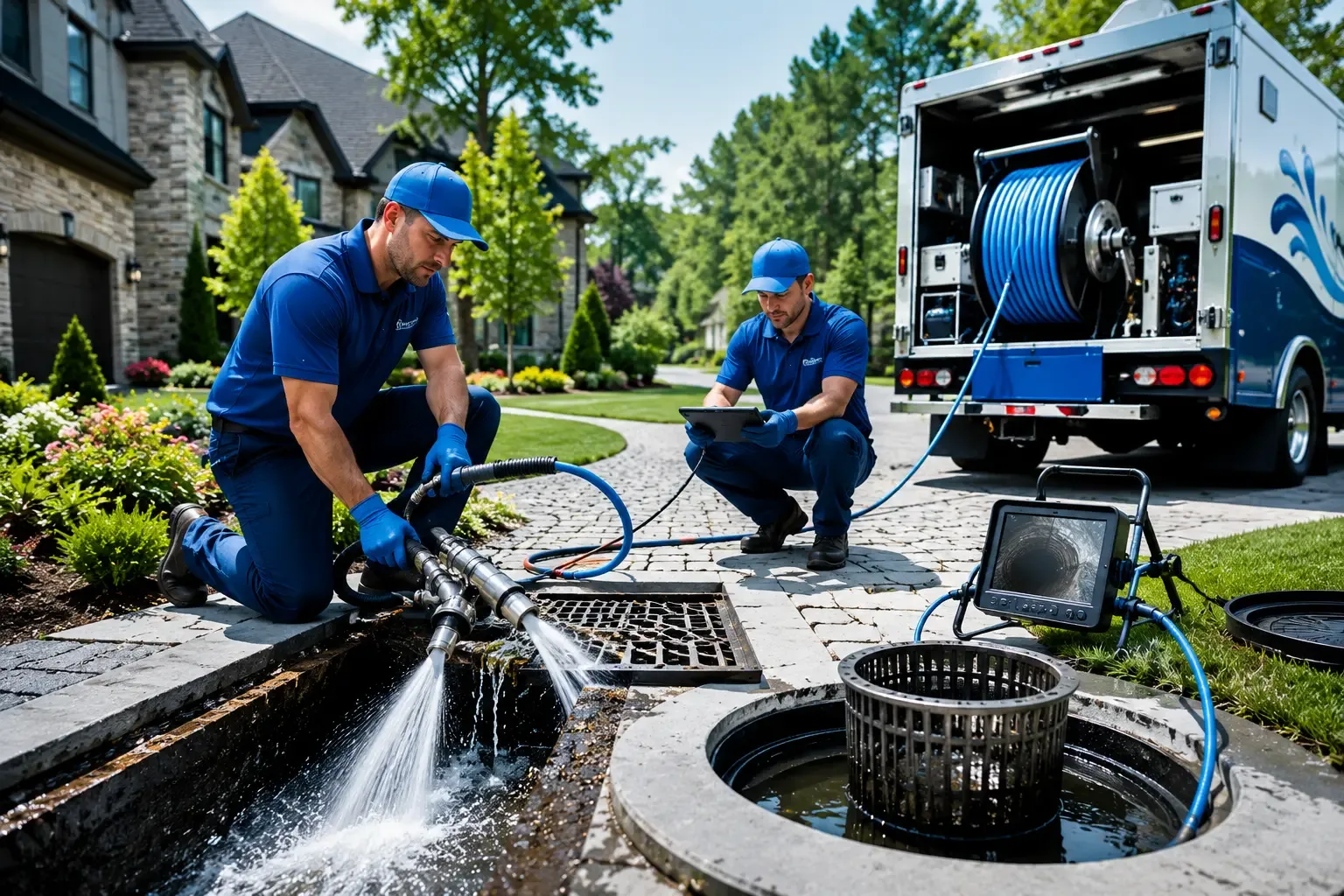Local outdoor drain cleaning professionals in Fountain, NC