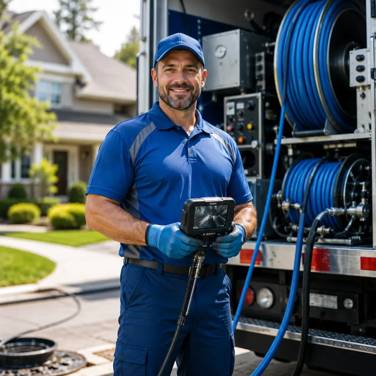 Local outdoor drain cleaning specialists in Fountain, NC